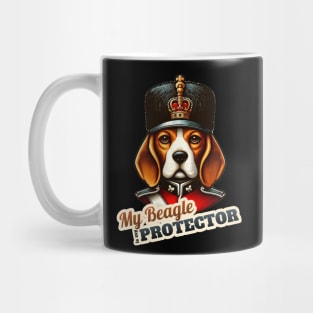 Beagle King Queen guard Mug